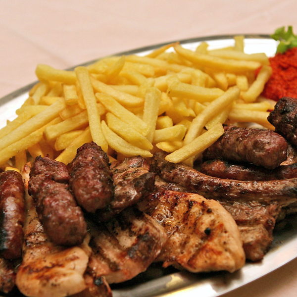 mesna plata za 2 osobe